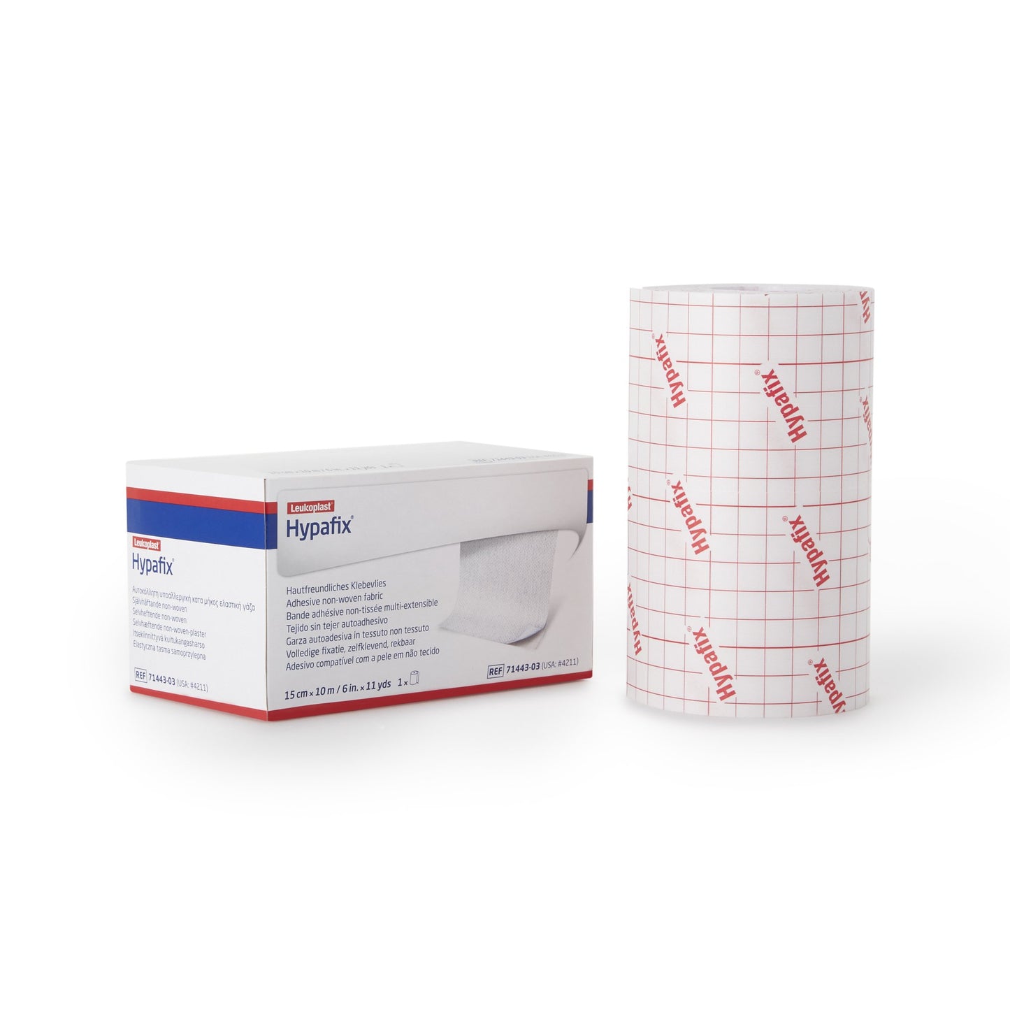 Hypafix® Dressing Retention Tape with Liner White 6 Inch X 10 Yard Nonwoven Polyester NonSterile (1065320_CS)