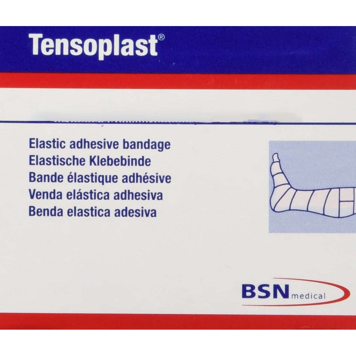 Tensoplast® Elastic Adhesive Bandage 1 Inch X 5 Yard No Closure Tan NonSterile Medium Compression (284192_CS)