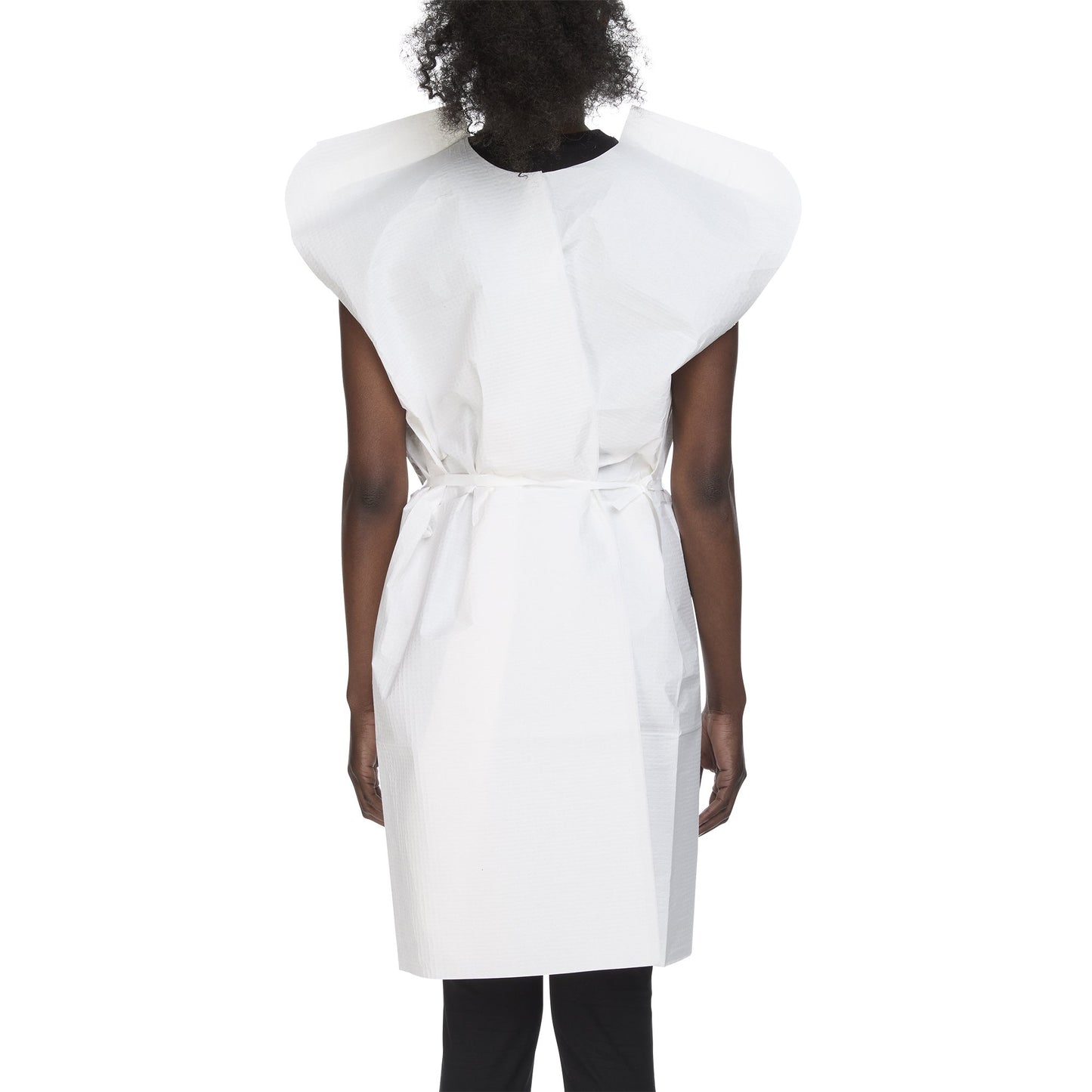 McKesson Patient Exam Gown One Size Fits Most White Disposable (149631_CS)
