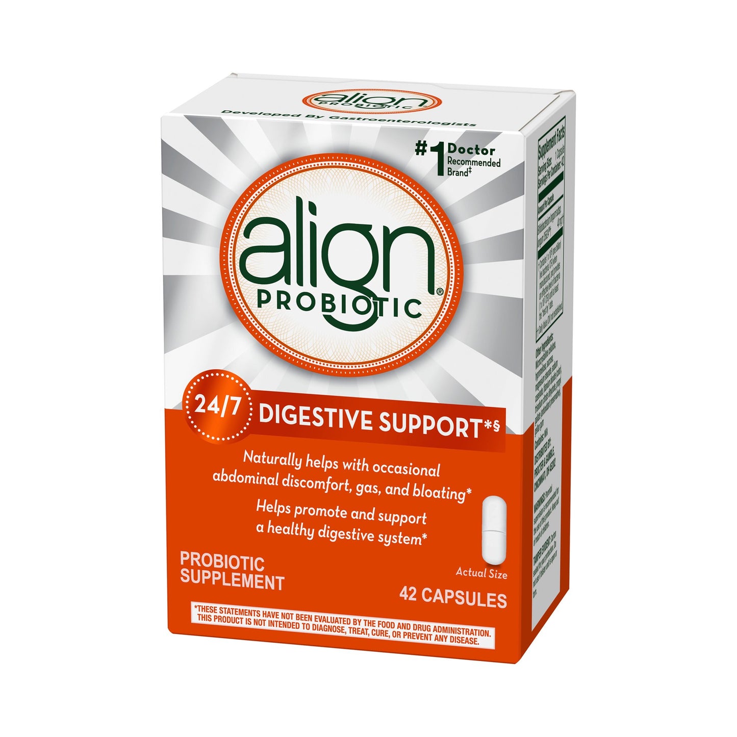 Align® Probiotic Dietary Supplement 42 per Bottle Capsule (733586_BT)