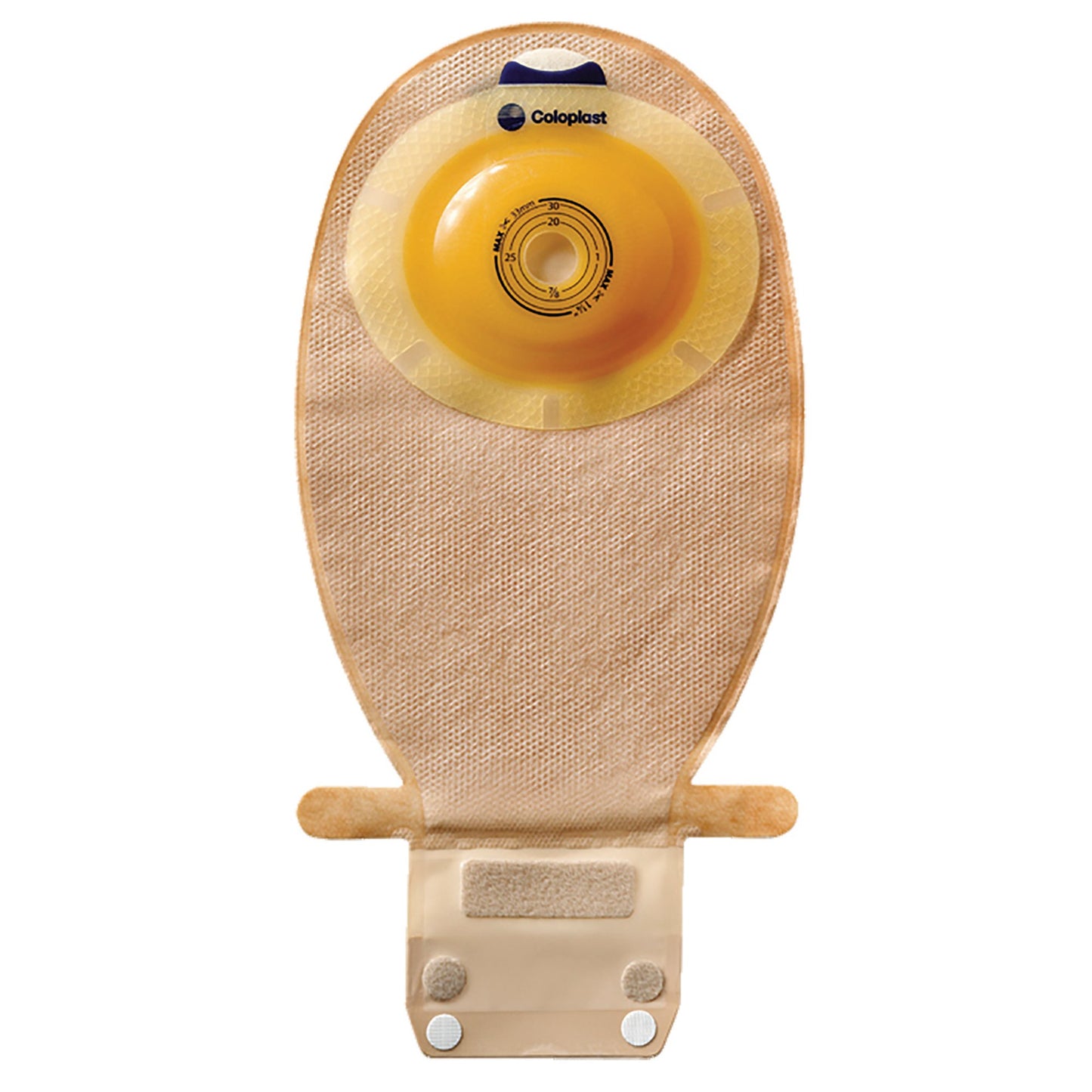 SenSura® EasiClose™ Ostomy Pouch One-Piece System 11-1/2 Inch Length, Maxi Convex Light, Pre-Cut 1 Inch Stoma Drainable (697421_BX)