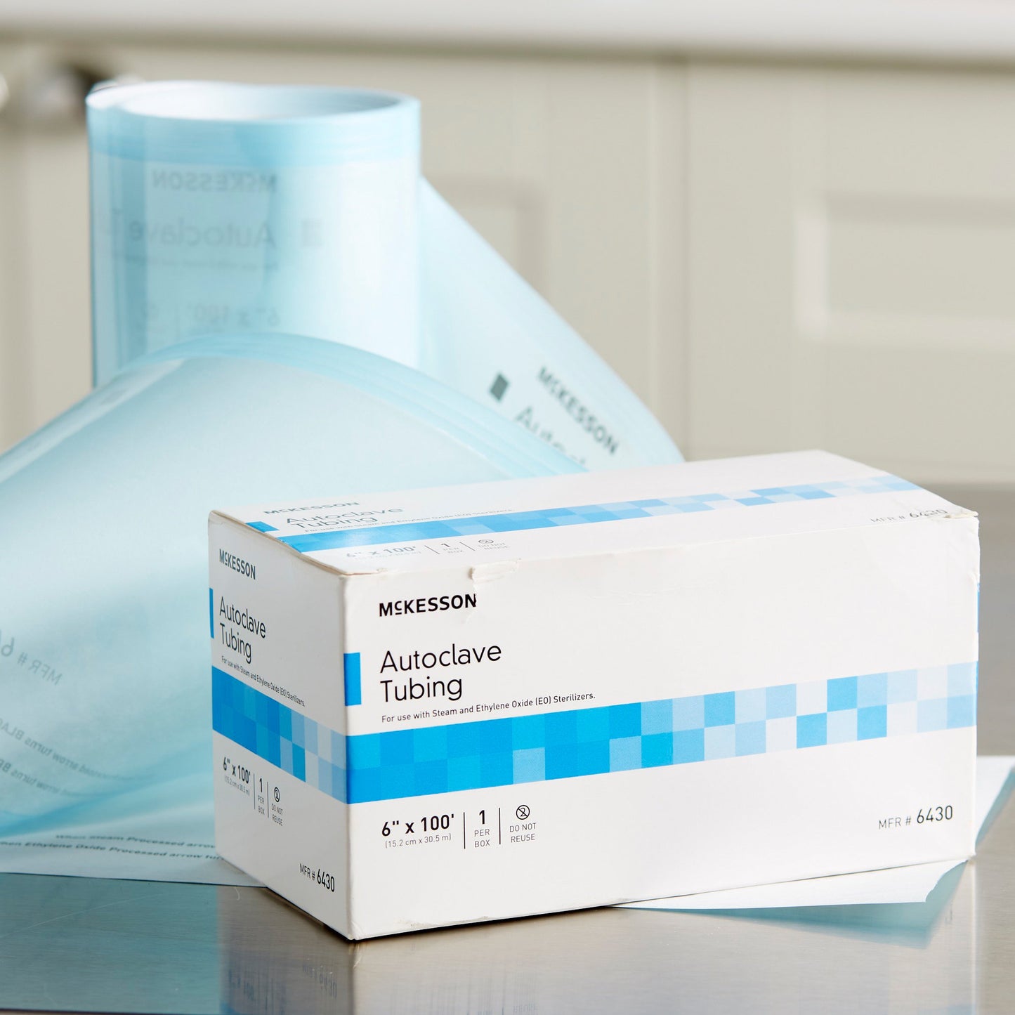 McKesson Sterilization Tubing 6 Inch X 100 Foot (854705_CS)