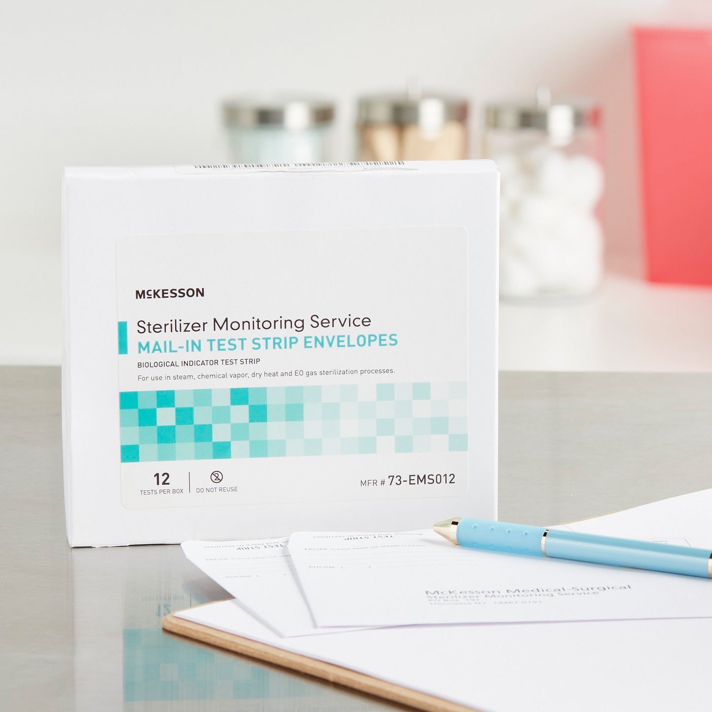 McKesson Sterilizer Monitoring Mail-In Service Steam / EO Gas / Dry Heat / Chemical Vapor (841965_CS)