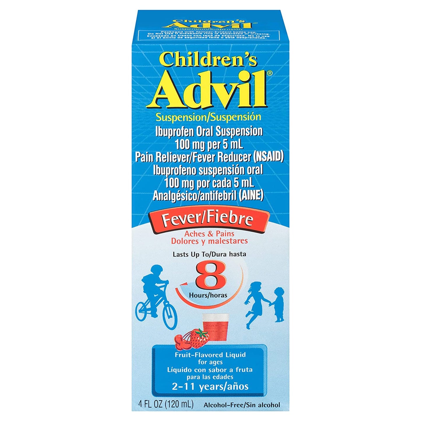 Advil® Children's Pain Relief 100 mg / 5 mL Strength Ibuprofen Oral Suspension (1230531_EA)