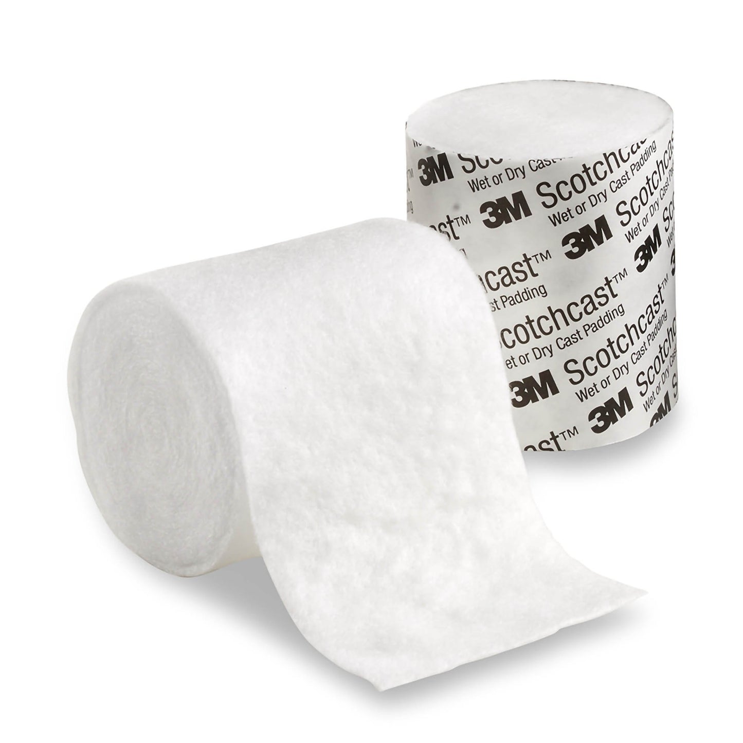 3M™ Scotchcast™ Wet or Dry Cast Padding Water Resistant 3 Inch X 4 Yard Polypropylene / Polyethylene Knit / Nonwoven Fibers NonSterile (540045_BG)