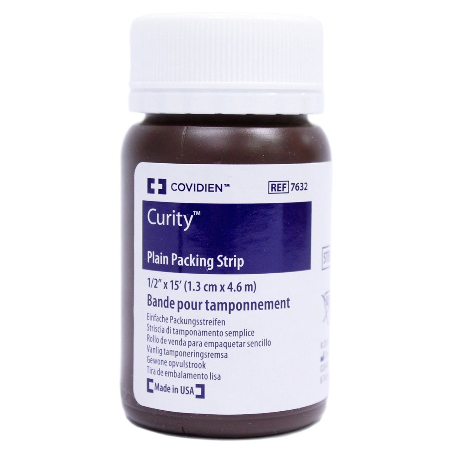 Curity™ Wound Packing Strip Non-impregnated 1/2 Inch X 5 Yard Sterile (224788_EA)