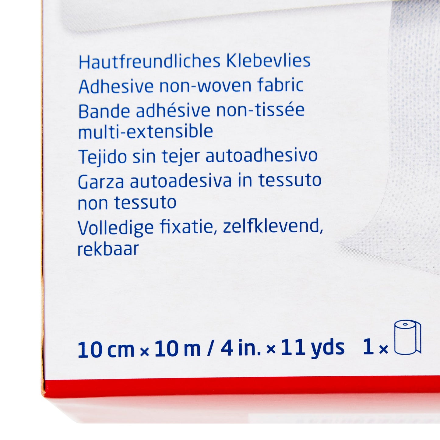 Hypafix® Dressing Retention Tape with Liner White 4 Inch X 10 Yard Nonwoven Polyester NonSterile (1065319_CS)