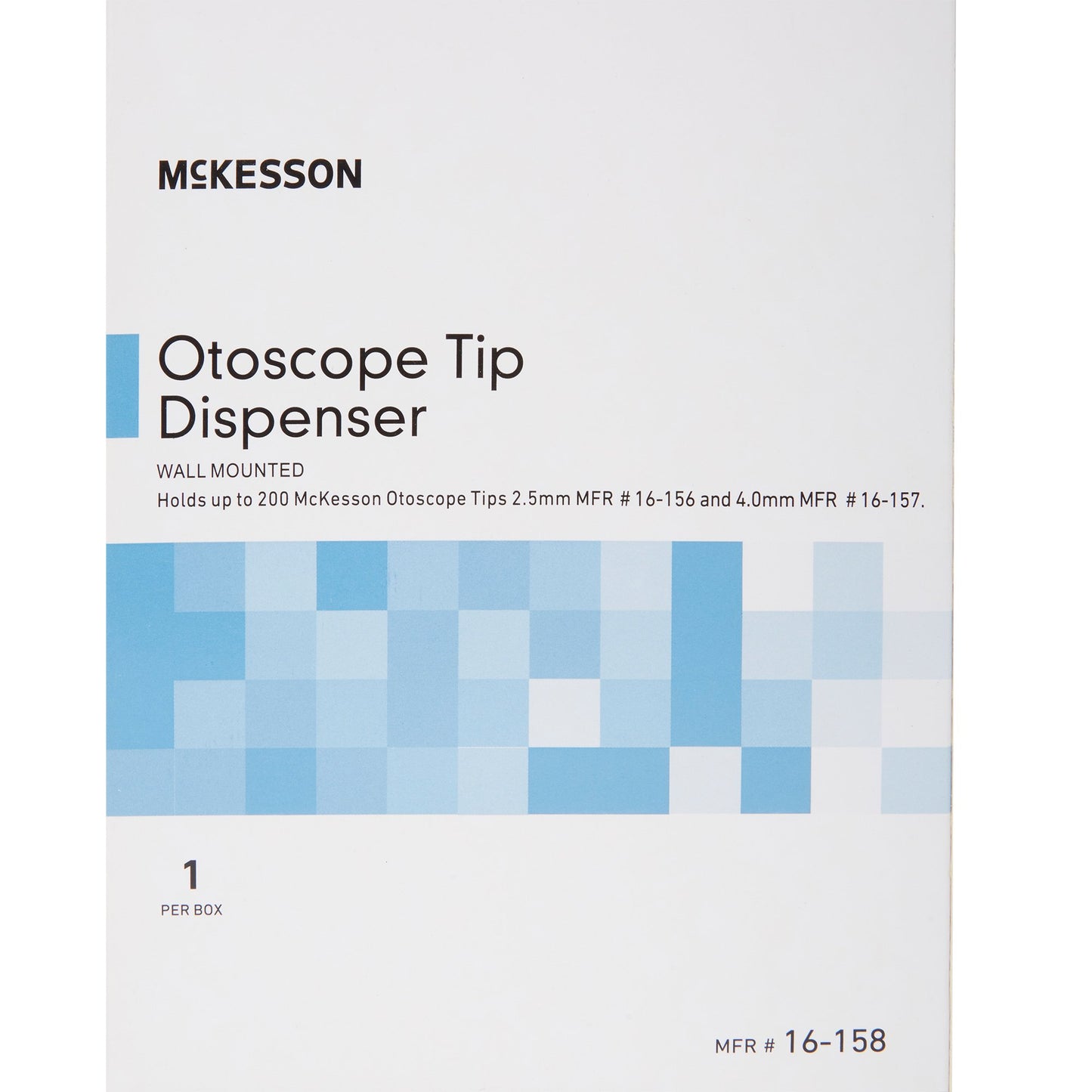 McKesson Specula Dispenser White Plastic Wall Mount (930090_CS)