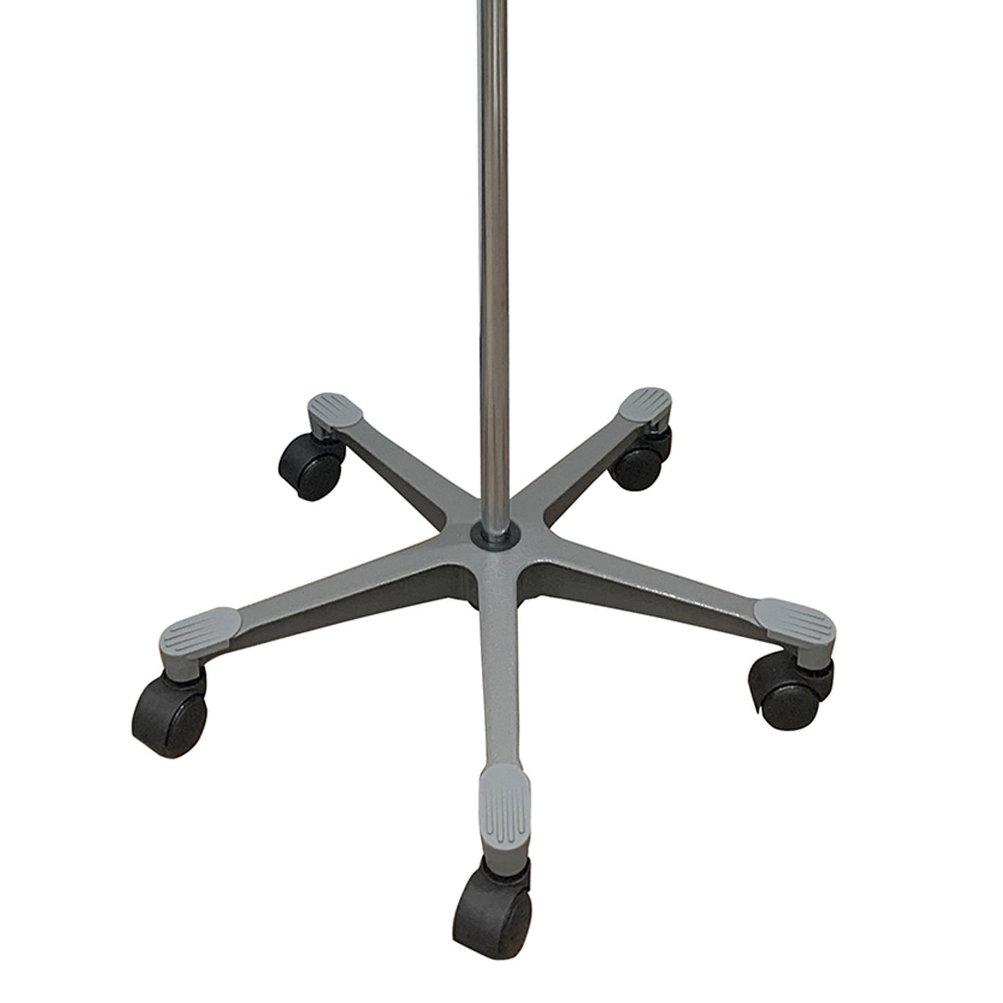 McKesson IV Stand Floor Stand 2 Hooks 5 Legs with Casters (1223671_CS)