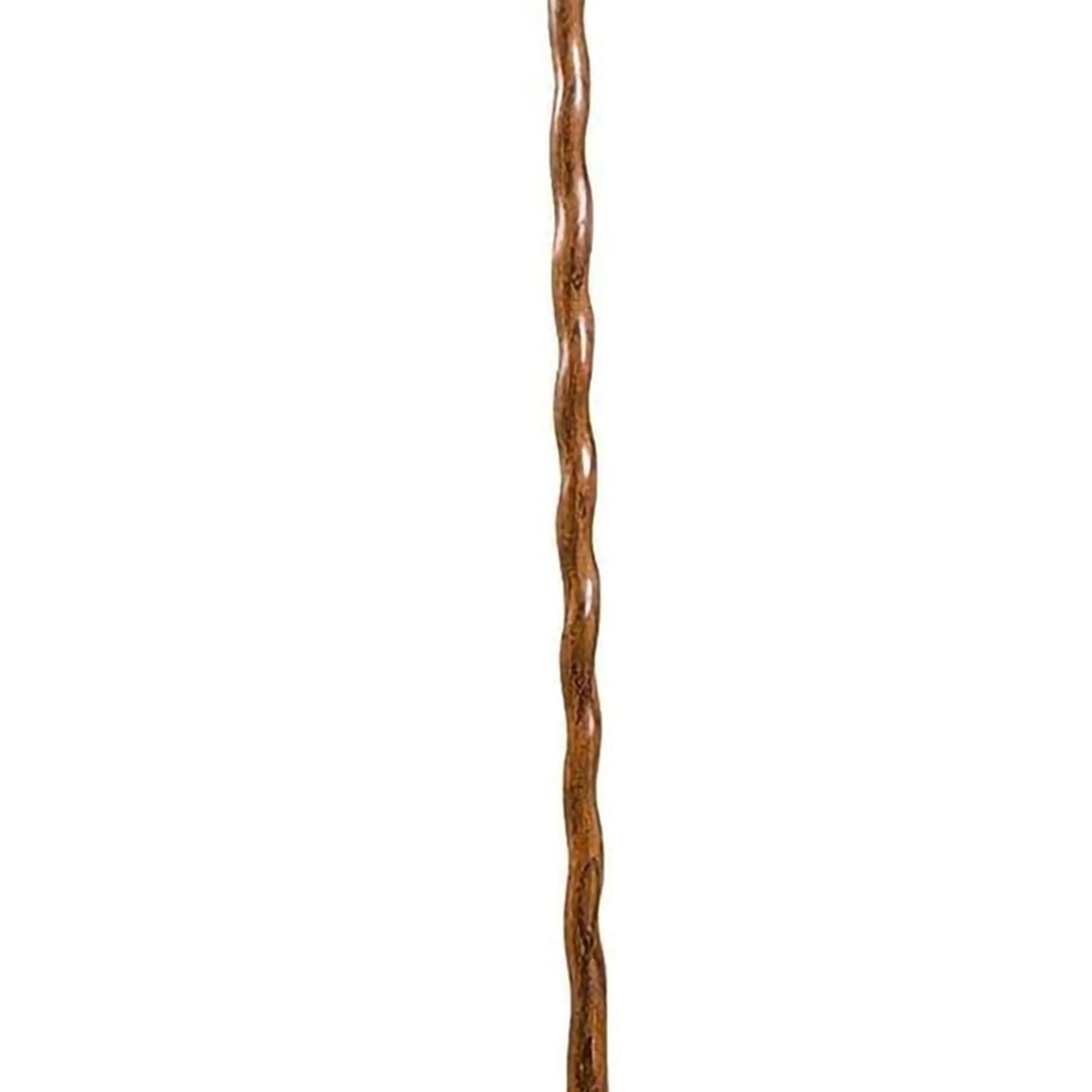 Brazos™ Twisted HitchHiker Walking Stick Wood 58 Inch Height Brown Oak (1229045_EA)