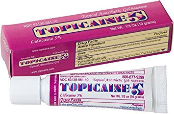 Topicaine® Topical Pain Relief 5% Strength Lidocaine Topical Gel 10 Gram (887530_EA)