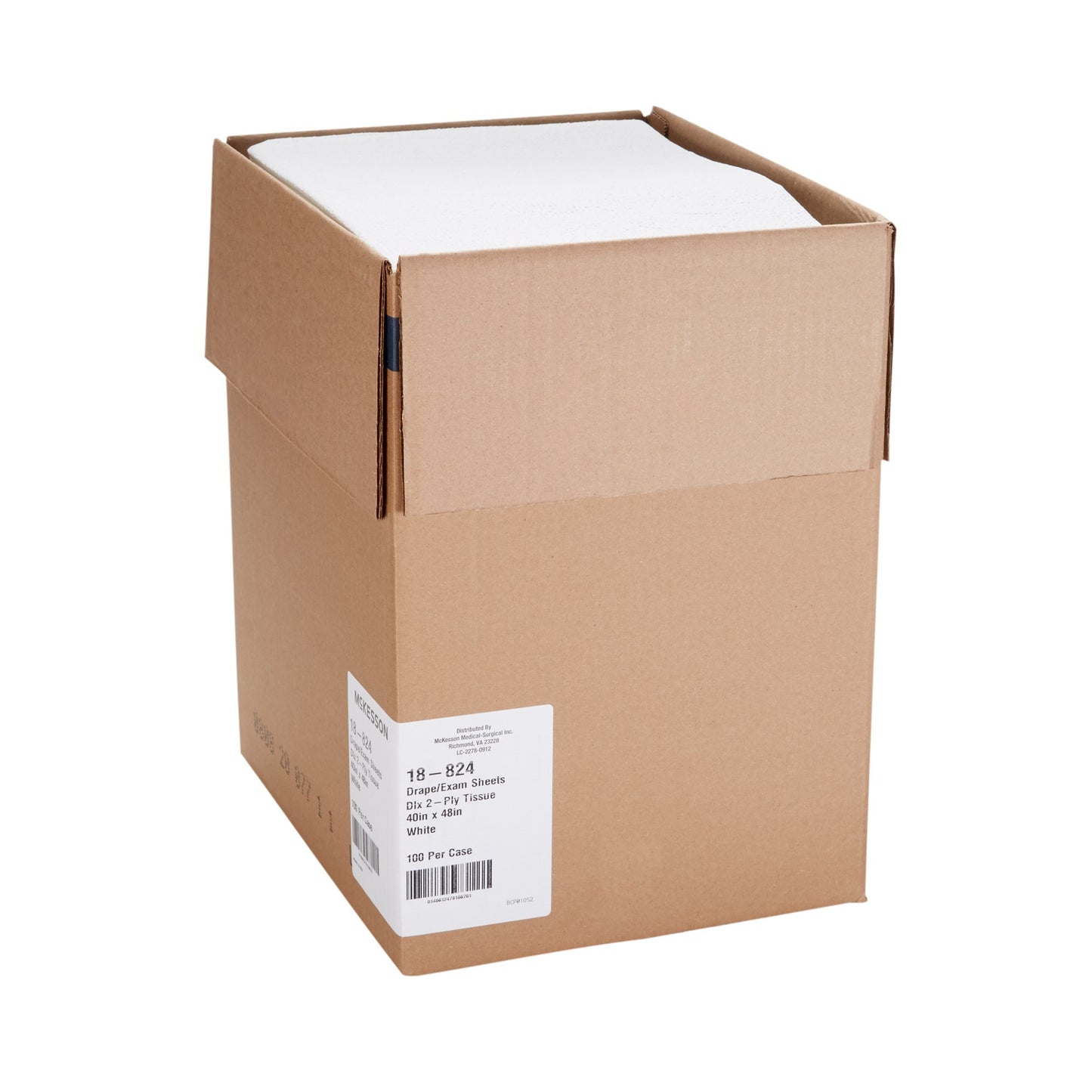 McKesson General Purpose Drape Physical Exam Drape 40 W X 48 L Inch NonSterile (40421_CS)