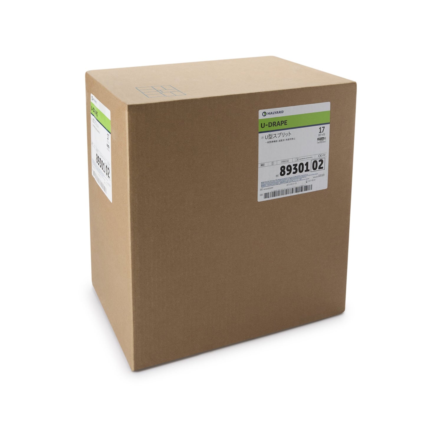 O&M Halyard Inc Surgical Drape U-Drape 76 W X 120 L Inch Sterile (141193_CS)