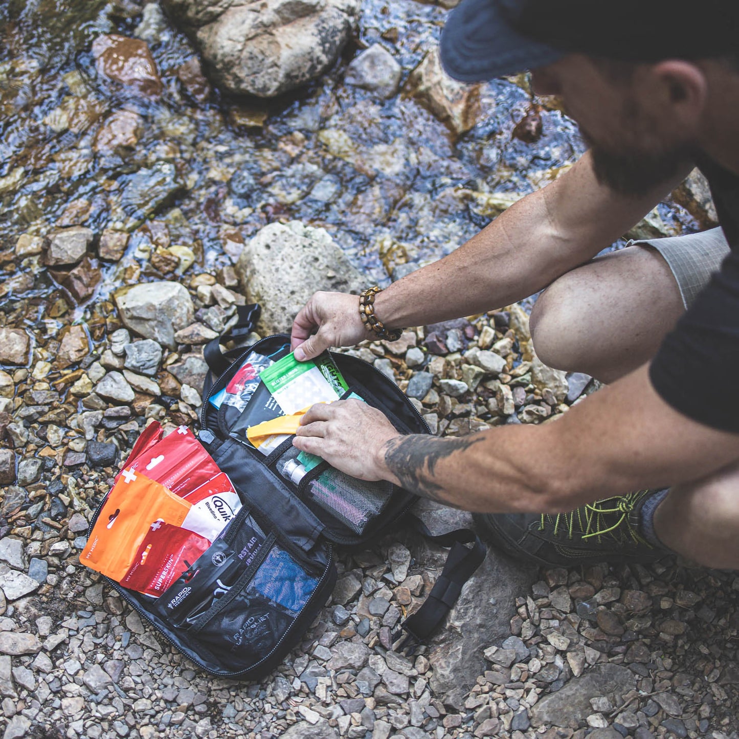 My Medic™ MYFAK Standard FIrst Aid Kit Gray Nylon Bag (1242146_EA)