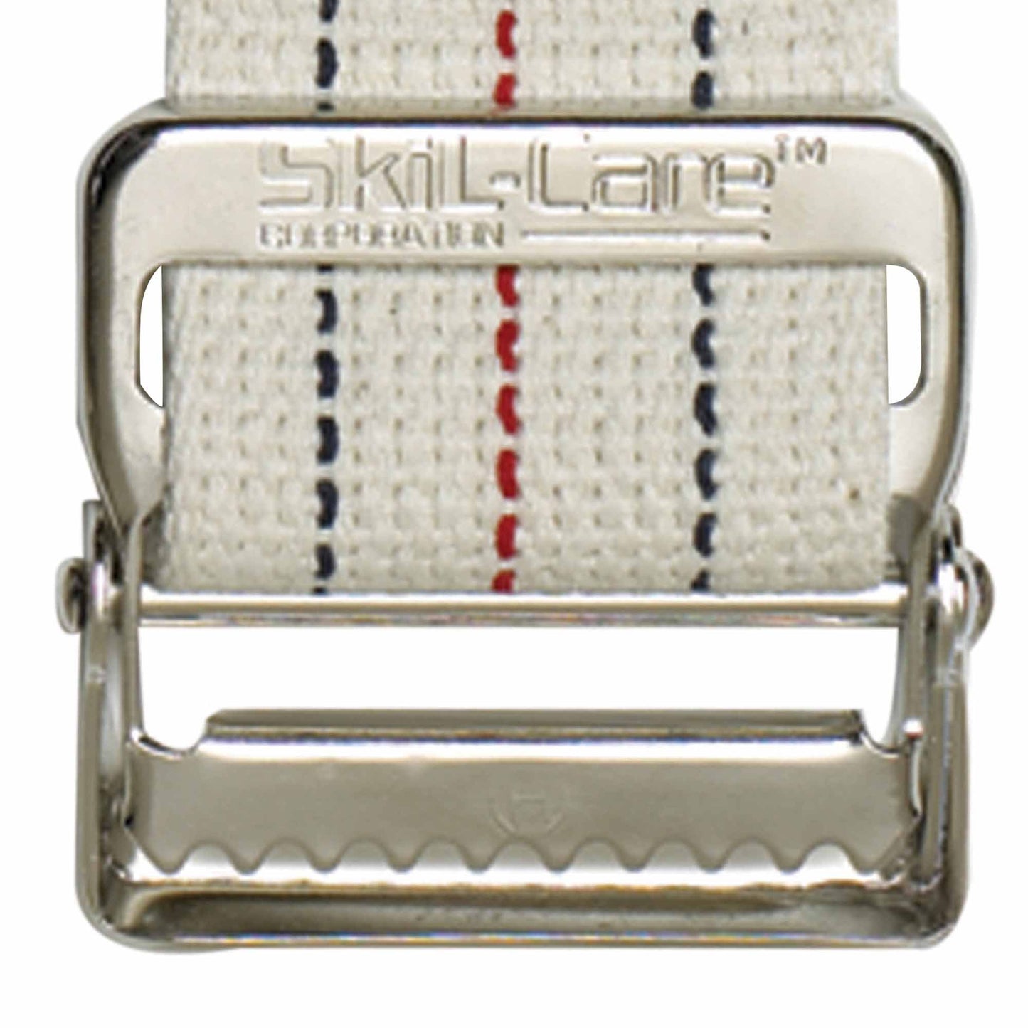 SkiL-Care™ Gait Belt 72 Inch Length Pinstripe Cotton (577294_EA)