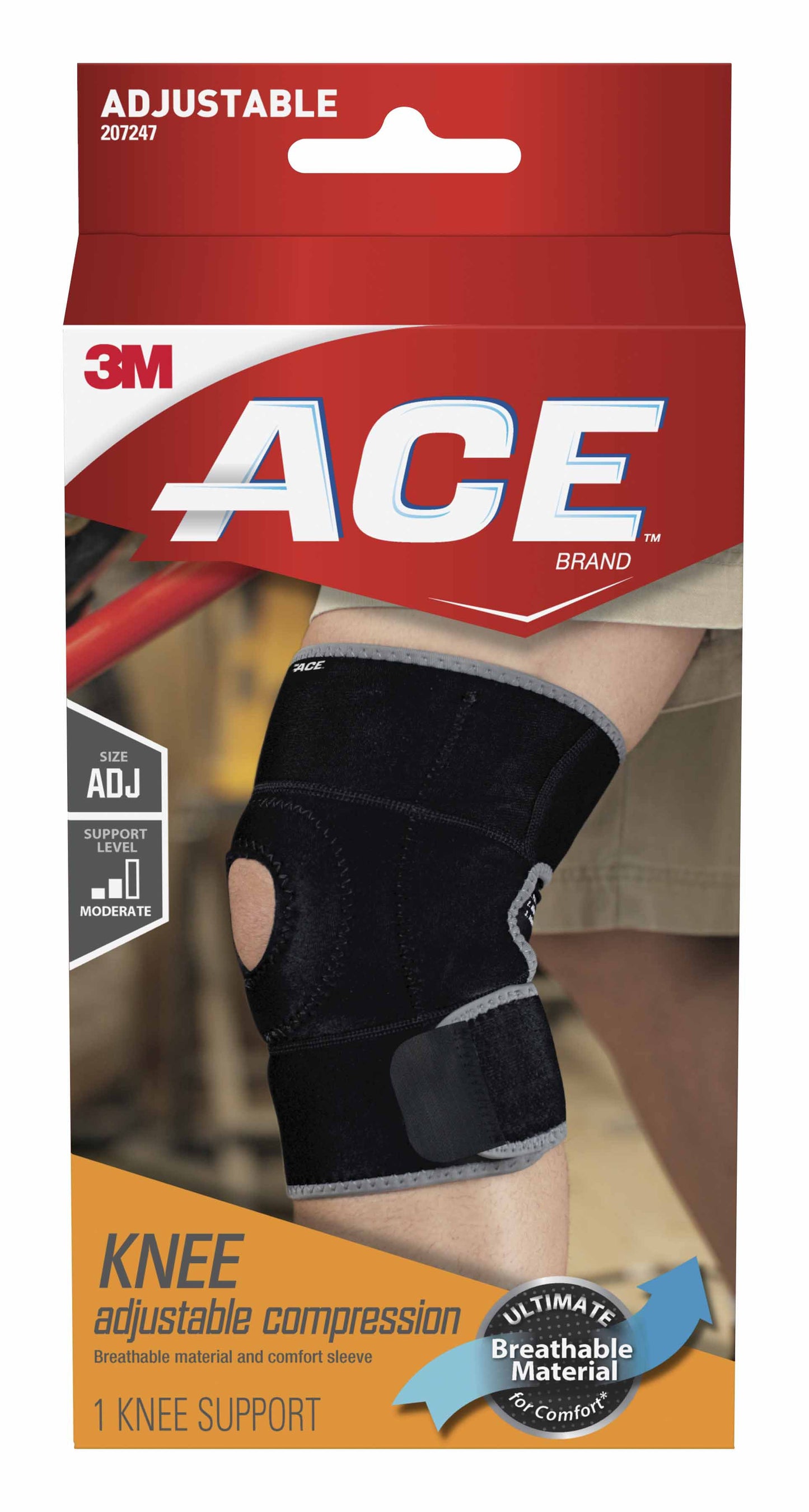ACE™ Knee Brace One Size Fits Most Left or Right Knee (1093104_EA)