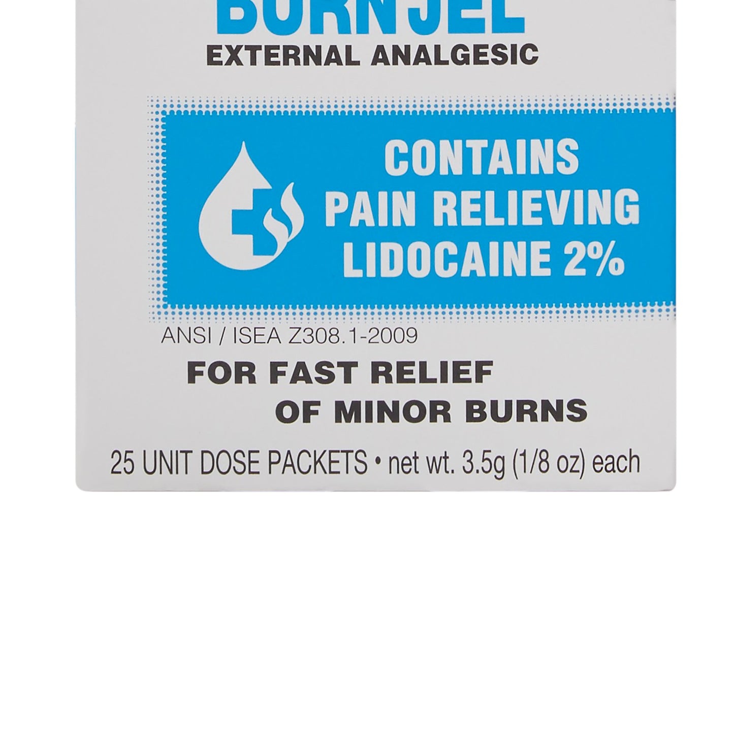 Water Jel® Burn Jel® Burn Relief Lidocaine Topical Gel 3.5 Gram Individual Packet (786977_BX)