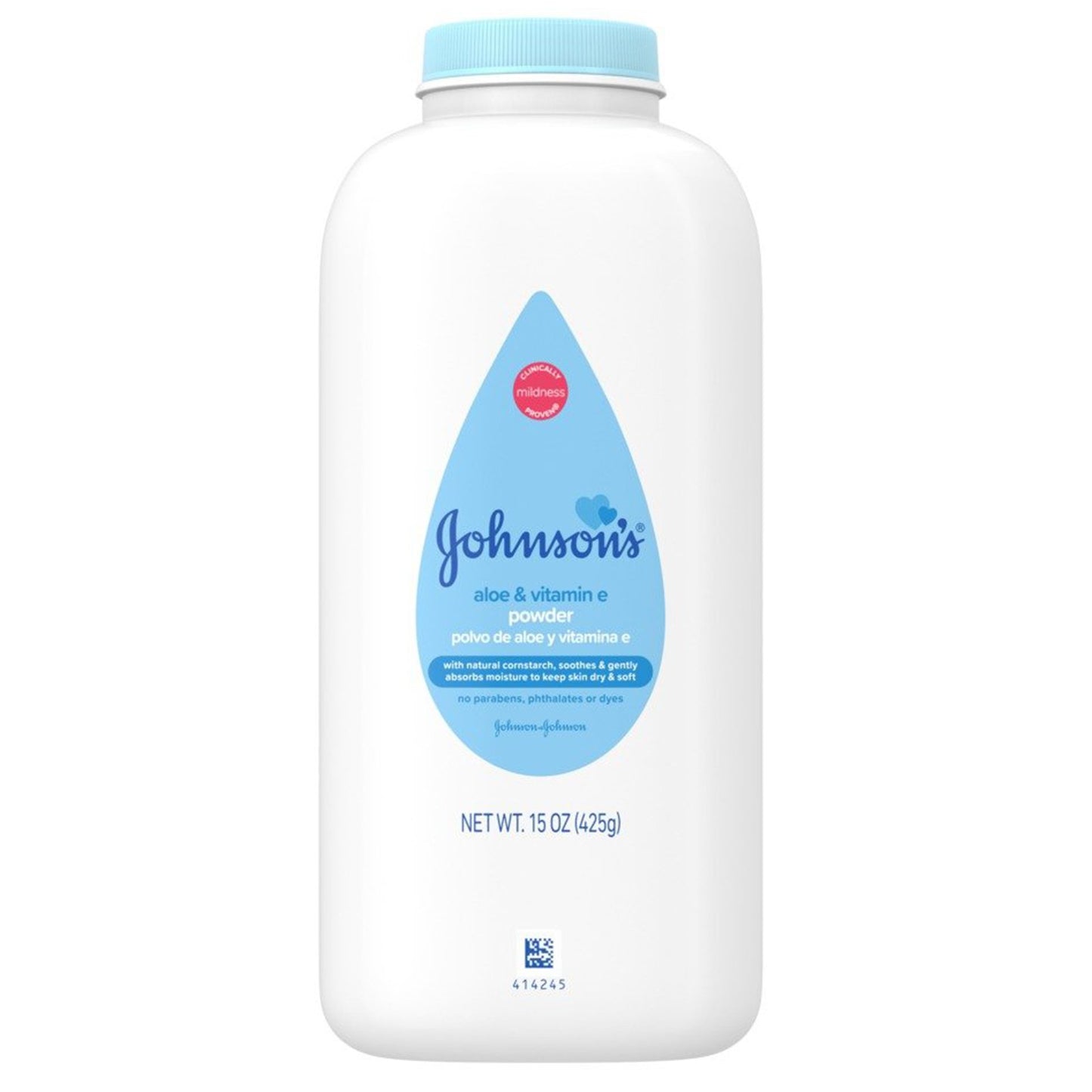 Johnson's® Baby Powder 15 oz. Fresh Scent Bottle with Dispensing Cap Cornstarch / Aloe / Vitamin E (635288_EA)