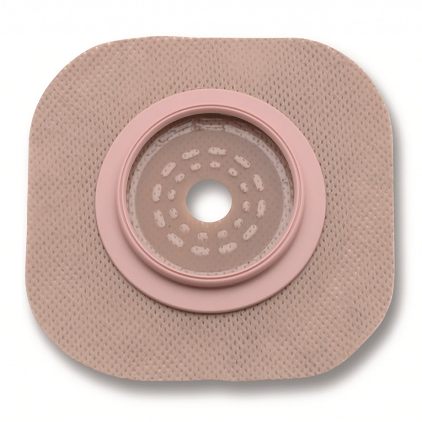 New Image™ Flextend™ Ostomy Barrier Trim to Fit, Extended Wear Adhesive Tape 102 mm Flange Yellow Code System Up to 3-1/2 Inch Opening (532495_BX)