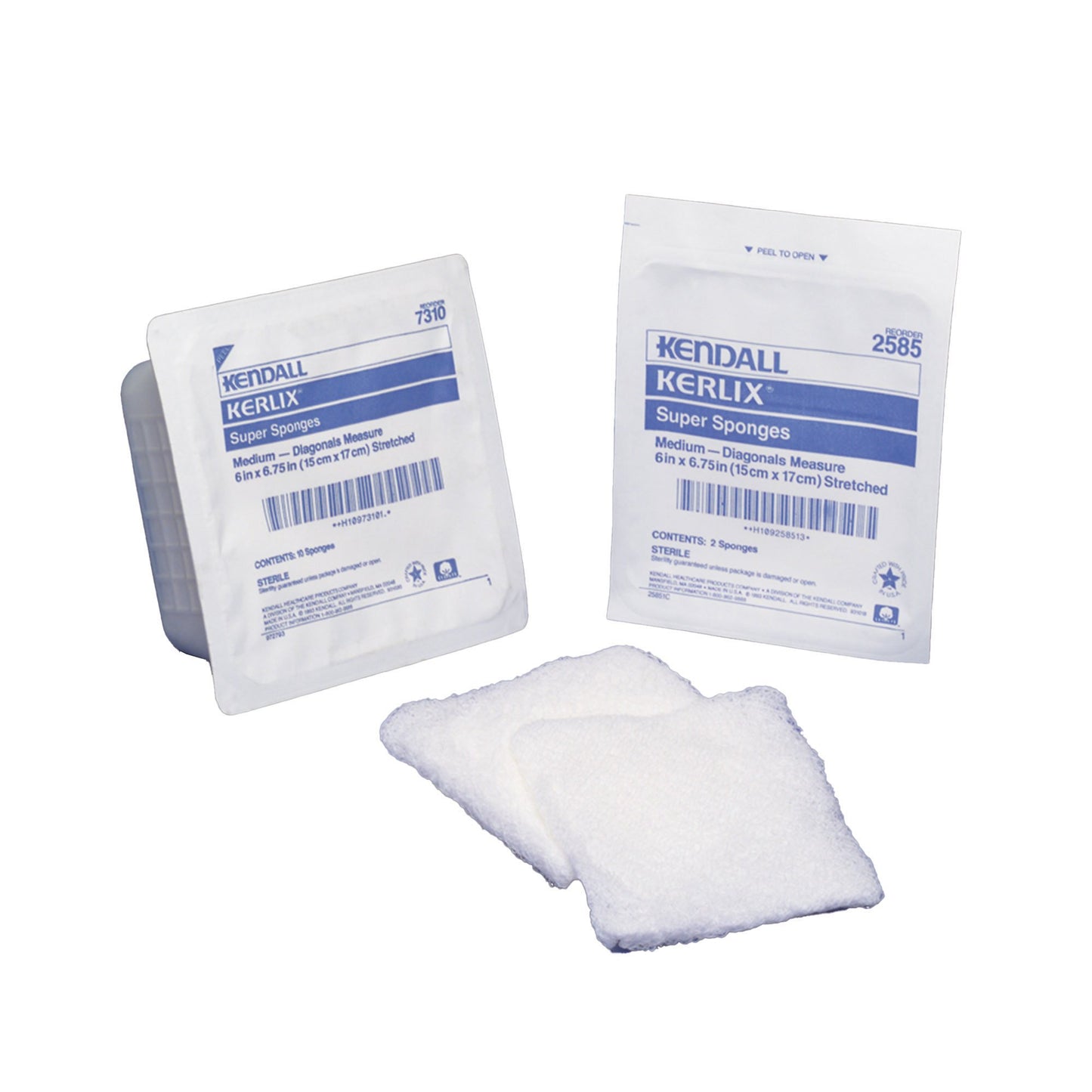 Kerlix™ Fluff Dressing 6 X 6-3/4 Inch 12-Ply Sterile 2 per Pouch (688660_CS)