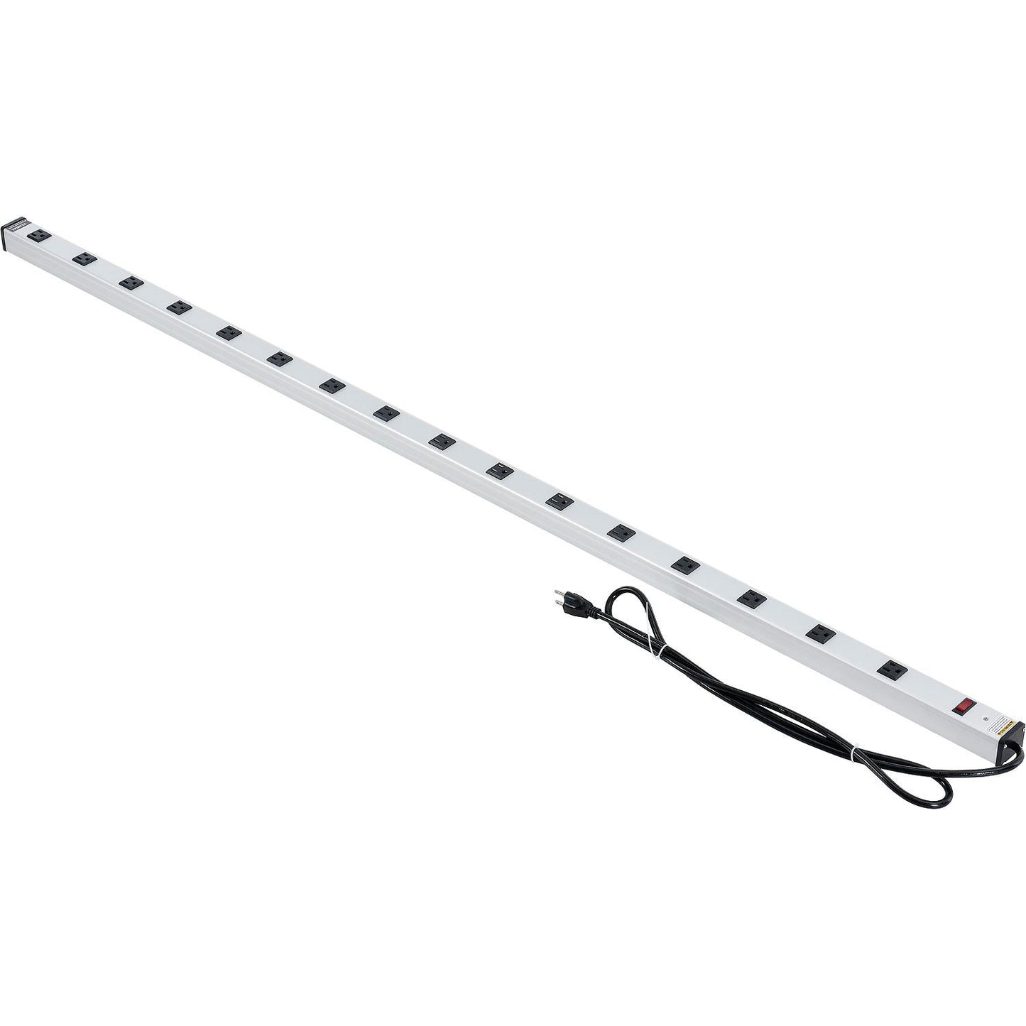 Global Industrial Power Strip, 16 Outlets, 15A, 72"L, 6' Cord (WB500891)