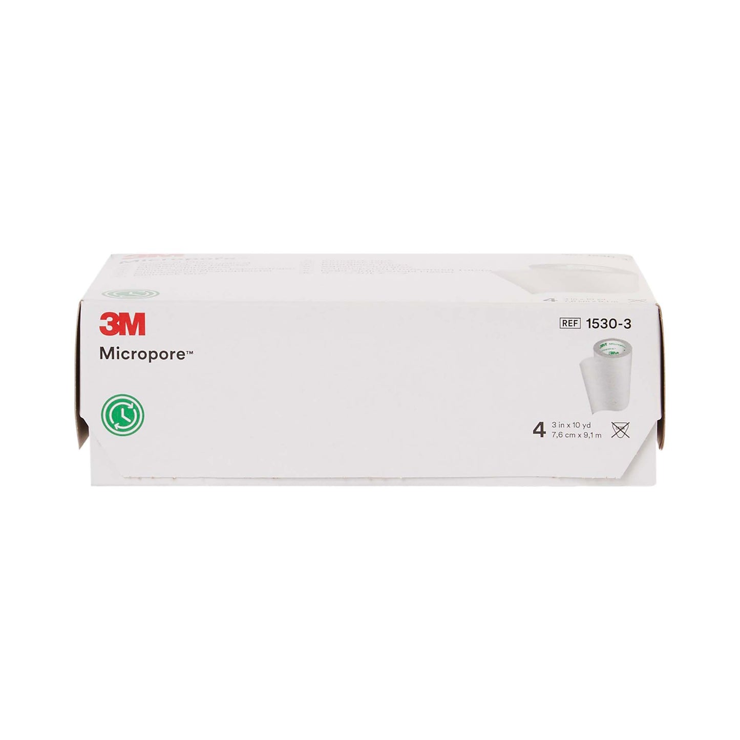 3M™ Micropore™ Medical Tape White 3 Inch X 10 Yard Paper NonSterile (684273_BX)