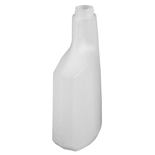 Impact® Plastic Bottle w/ Graduations, 22 oz, Translucent, 100/Case (IMP5022WG)