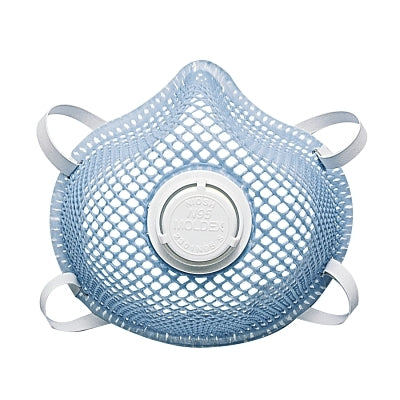 Moldex 2300 N95 2-Strap Particulate Respirator with Exhale Valve, Disposable, Half-Face, Small (507-2301N95)
