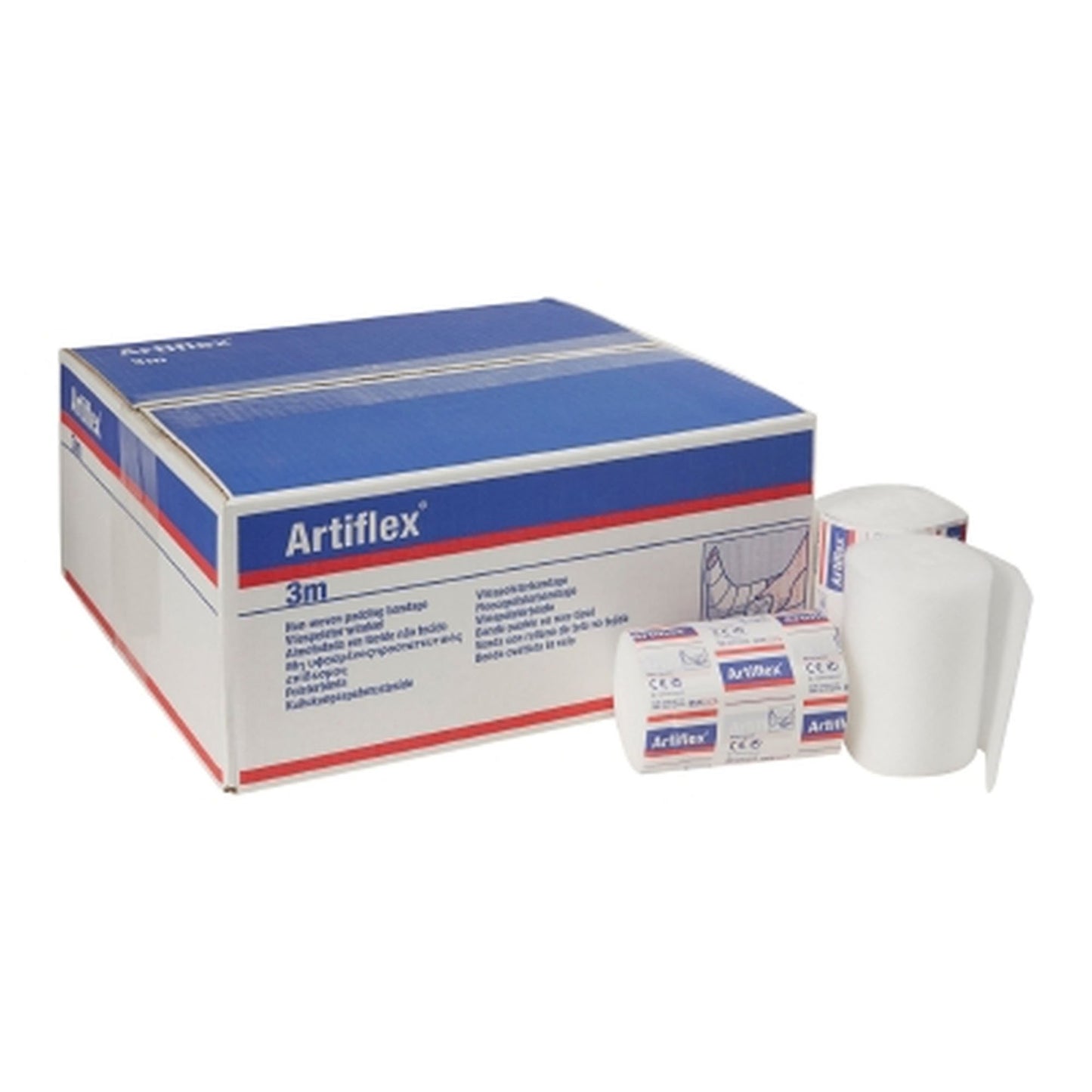 Artiflex® Orthopedic Padding Roll Undercast 5.9 Inch X 3.3 Yard Polyester / Polypropylene / Polyethylene NonSterile (243904_CS)