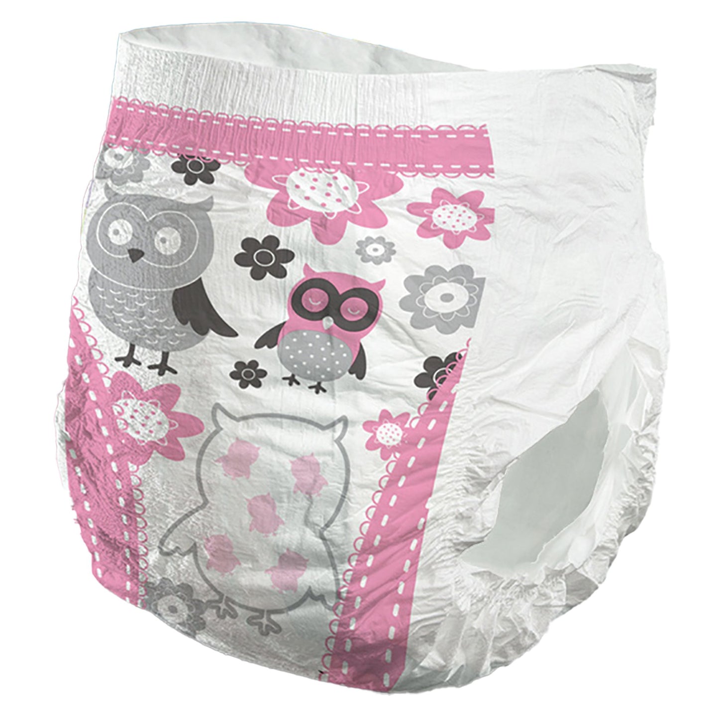 Comfees® Female Toddler Training Pants Pull On with Tear Away Seams Size 2T to 3T Disposable Moderate Absorbency (993239_BG)