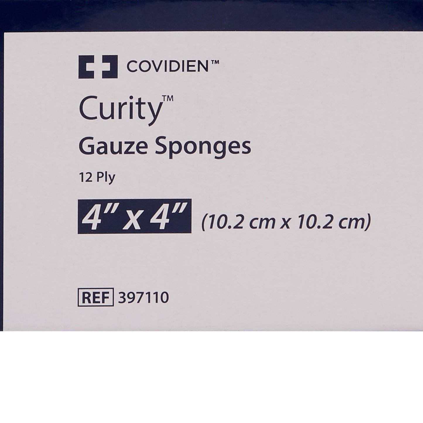 Curity™ Gauze Sponge 4 X 4 Inch 12-Ply Sterile 10 per Pouch (807703_CS)