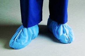 Dura-Fit™ Shoe Cover X-Large Shoe High Nonskid Sole Blue NonSterile (369243_CS)