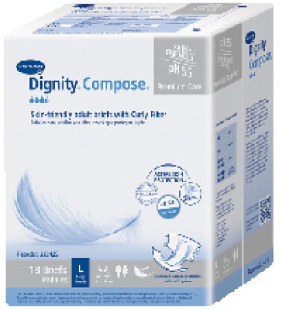 Dignity® Compose® Unisex Adult Incontinence Brief 2X-Large Disposable Heavy Absorbency (974271_BG)