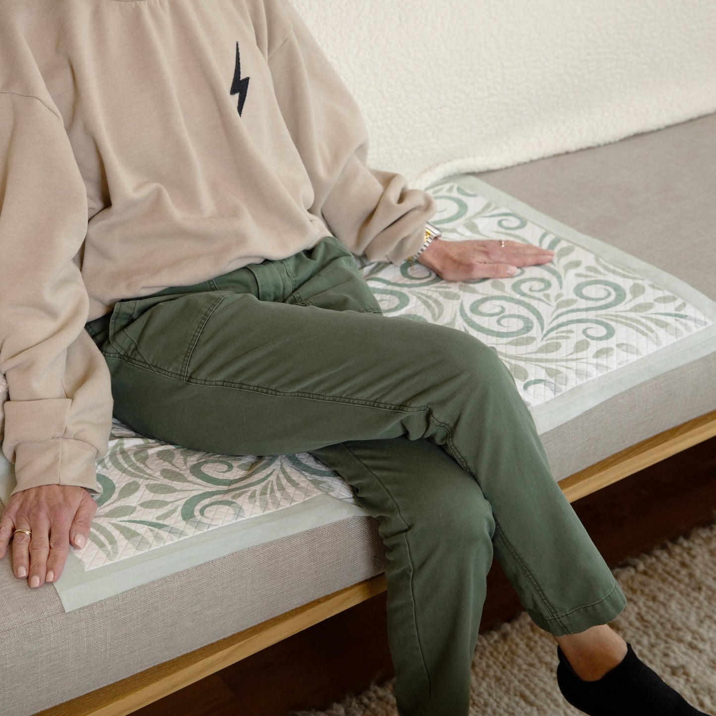 Flourish Disposable Underpad 24 X 36 Inch Fluff Light Absorbency (1253386_BX)