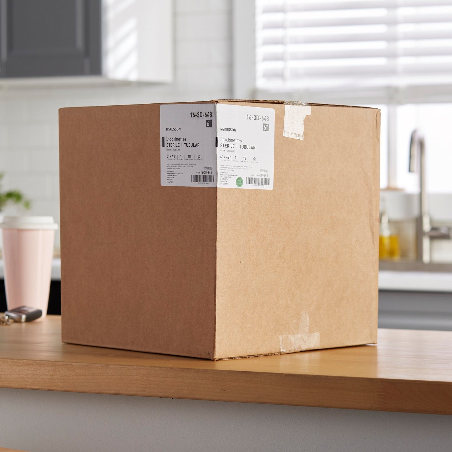 McKesson Surgical Stockinette Tubular 6 X 48 Inch Sterile (460832_CS)