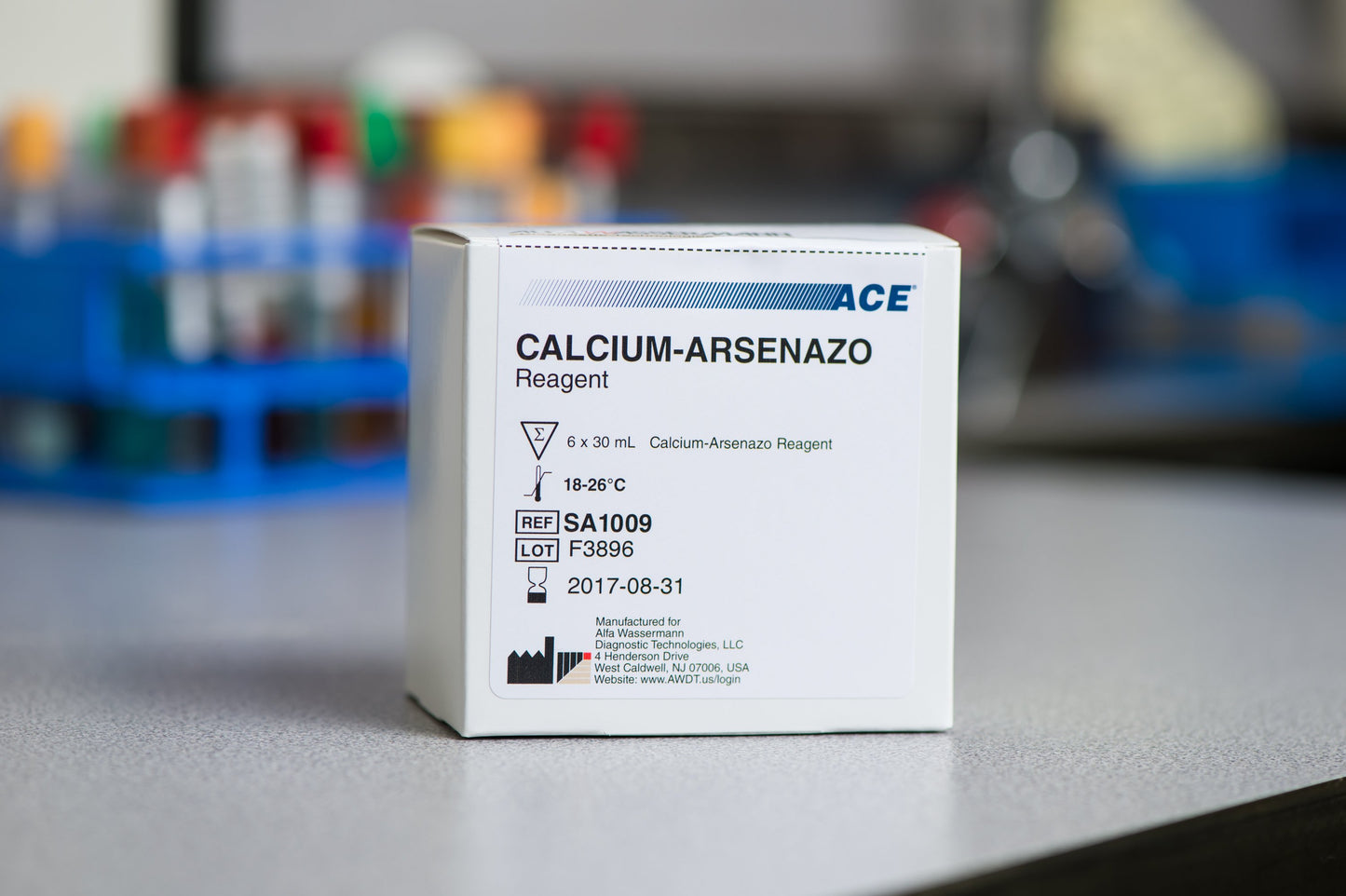 ACE® General Chemistry Reagent Calcium For ACE and ACE Alera Analyzers 600 Tests (294078_KT)