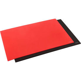 Global Industrial Custom Cut 2-Layer Drawer Liner Kit, Black/Red Foam, 1 Set (WB534843)