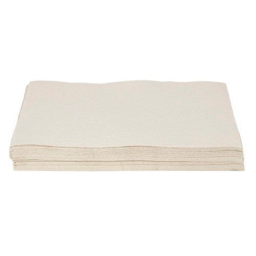 ShopWorks® Absorbal® Irregular Wipers, DRC, Natural, 27"x15", Light Duty, Flat, Case of 270 (HOS5381527-270)
