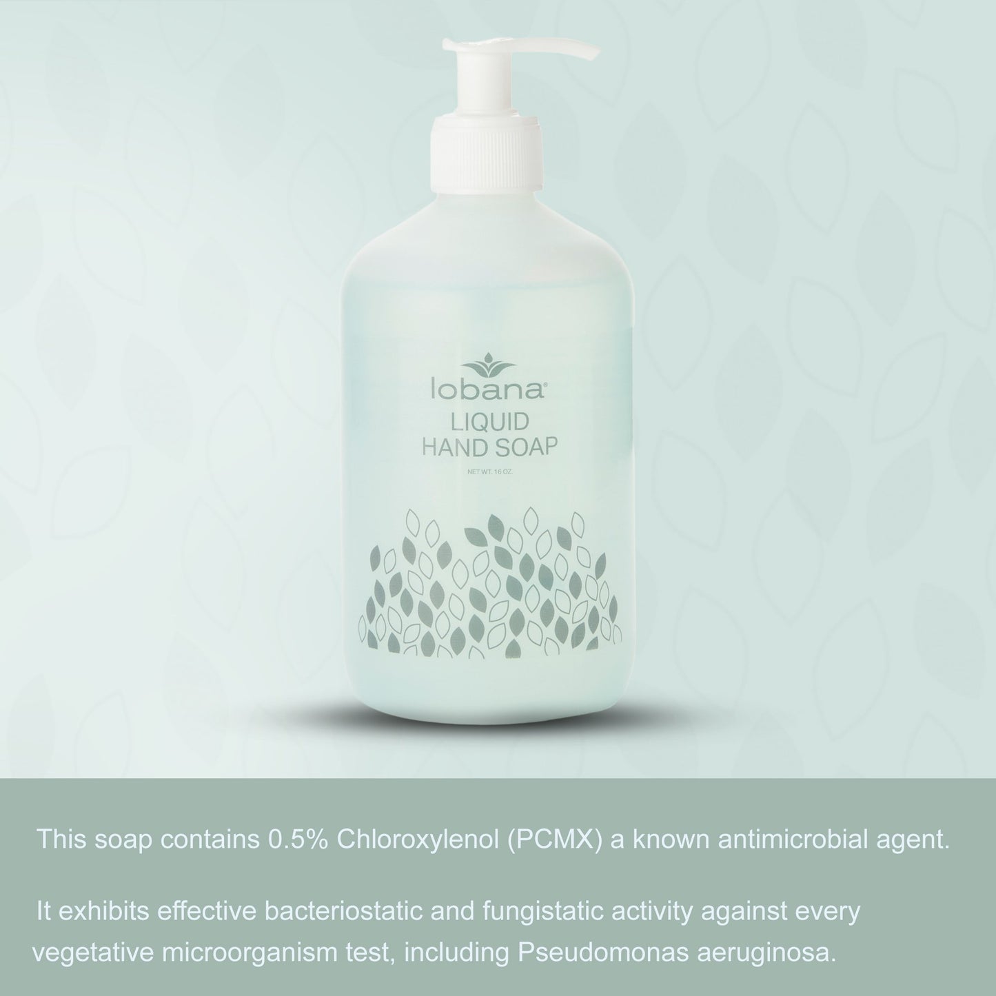 Lobana® Antimicrobial Soap Liquid 16 oz. Pump Bottle Scented (204222_CS)