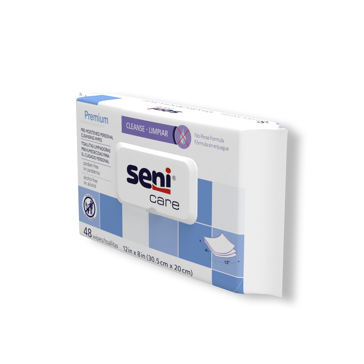 Seni® Care Personal Cleansing Wipe Soft Pack Scented 48 Count (1215646_PK)