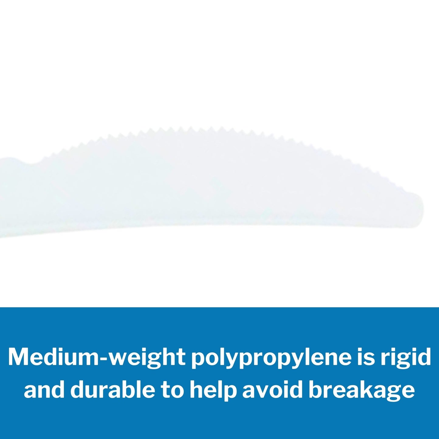 McKesson Knife Medium Weight White Polypropylene (959246_CS)