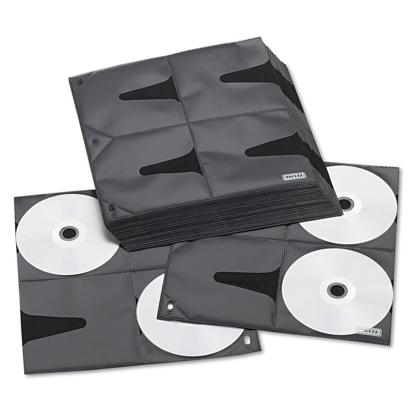 vaultz-r-two-sided-cd-refill-pages-for-three-ring-binder-8-disc-capacity-clear-black-25-pack-idevz01401_1