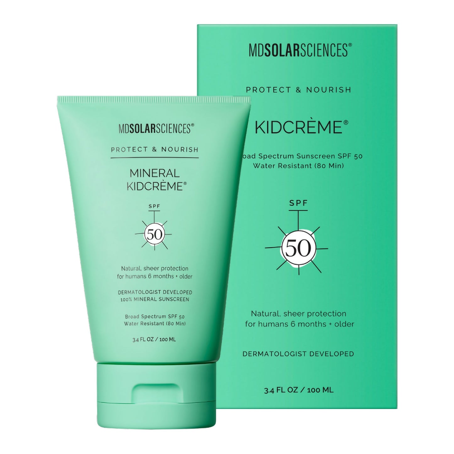 MDSolarSciences® Mineral KidCrème® Sunscreen SPF 50 Cream 3.4 oz. Tube (1213490_EA)