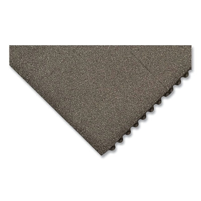 Notrax Niru® Cushion-Ease® GSII™ Interlocking Rubber Mat, 856, 3/4 in x 3 ft W x 3 ft L, 100% Nitrile Rubber, Black (921-856S0033BL)