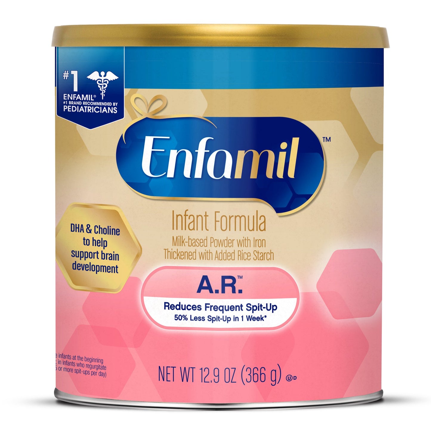 Enfamil® A.R.™ Infant Formula Unflavored 12.9 oz. Can Powder Added Rice Spit Up (510080_EA)