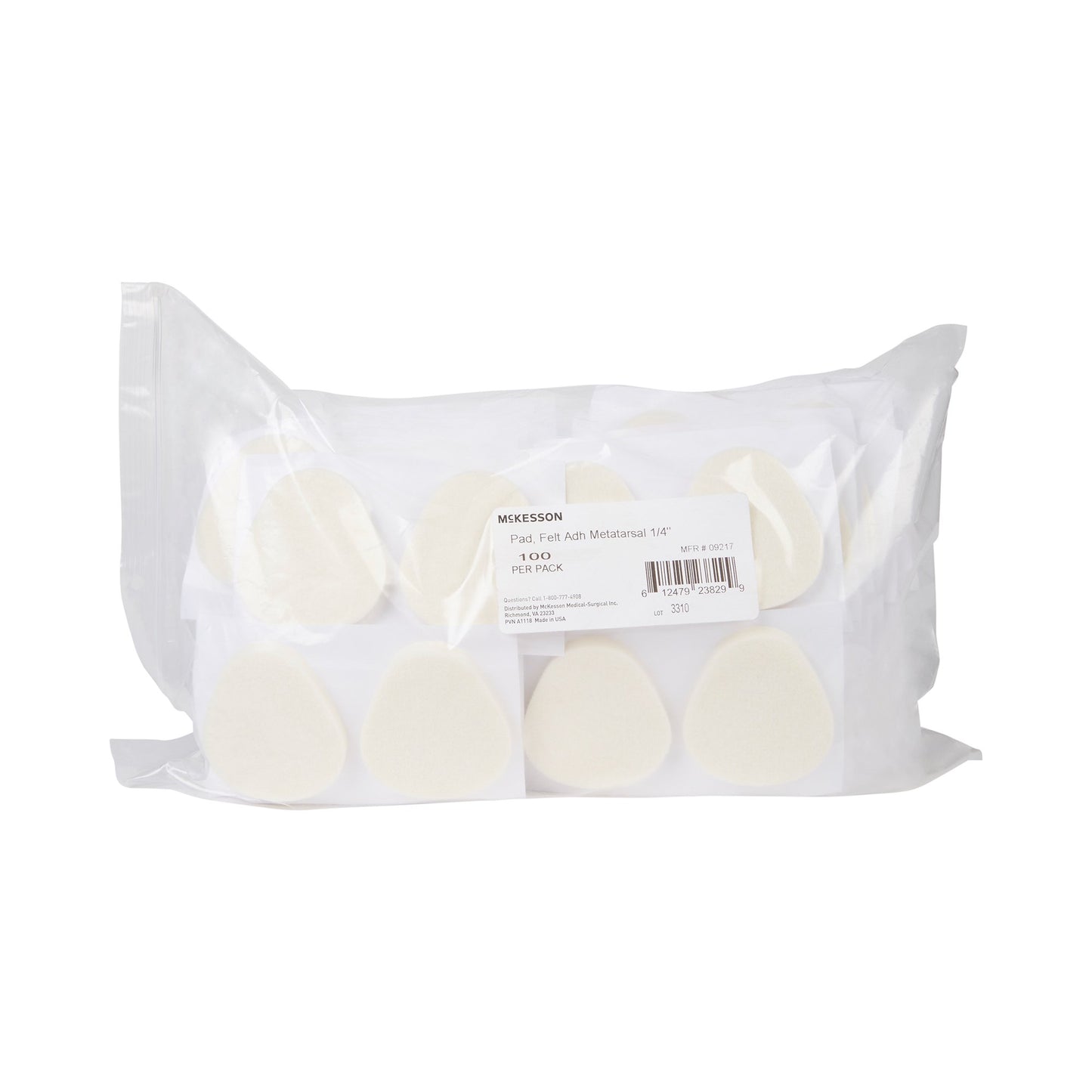 McKesson Protective Pad Size 106 - Large Adhesive Foot (1111081_CS)