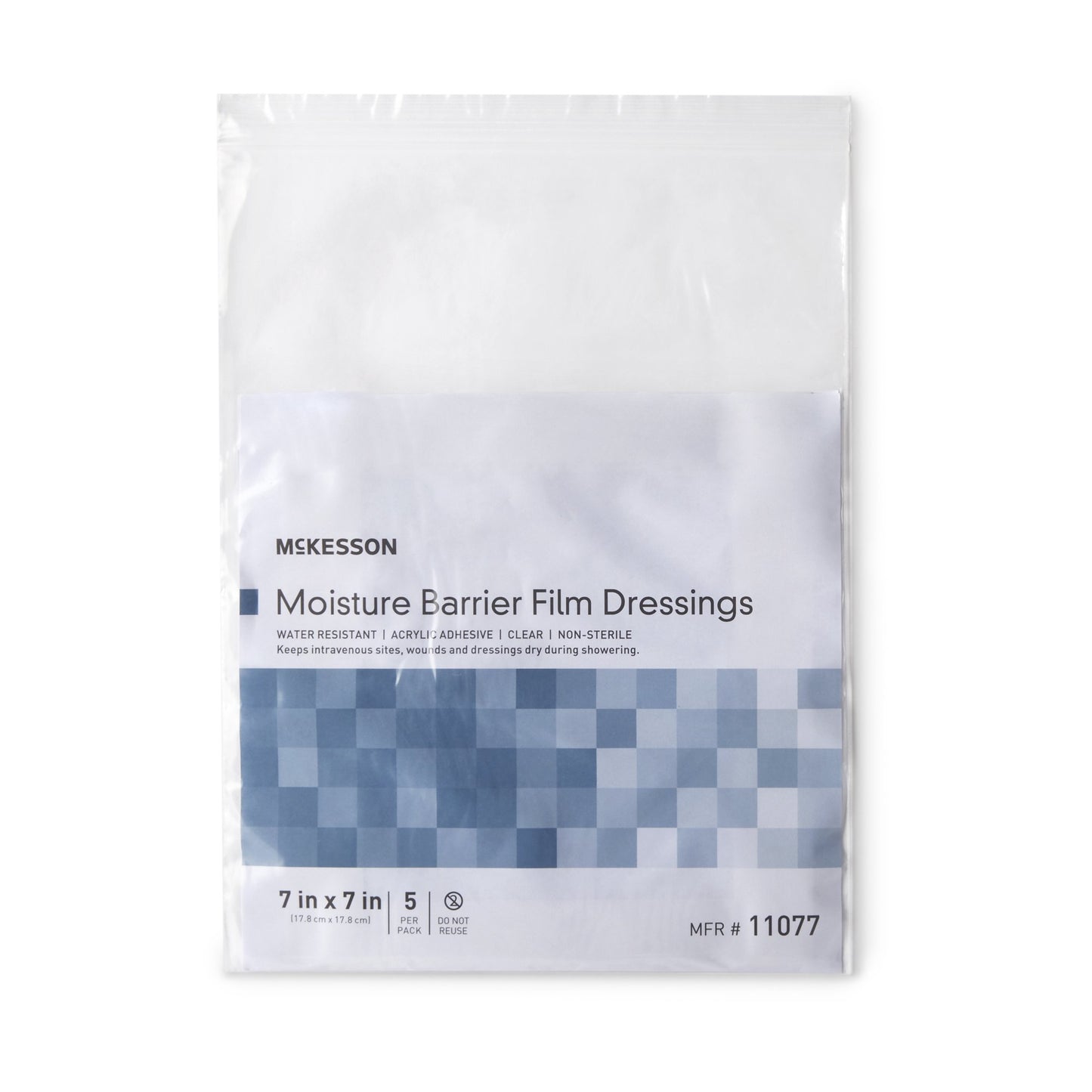 McKesson IV Site Barrier Protector 7 X 7 Inch NonSterile (1162466_CS)