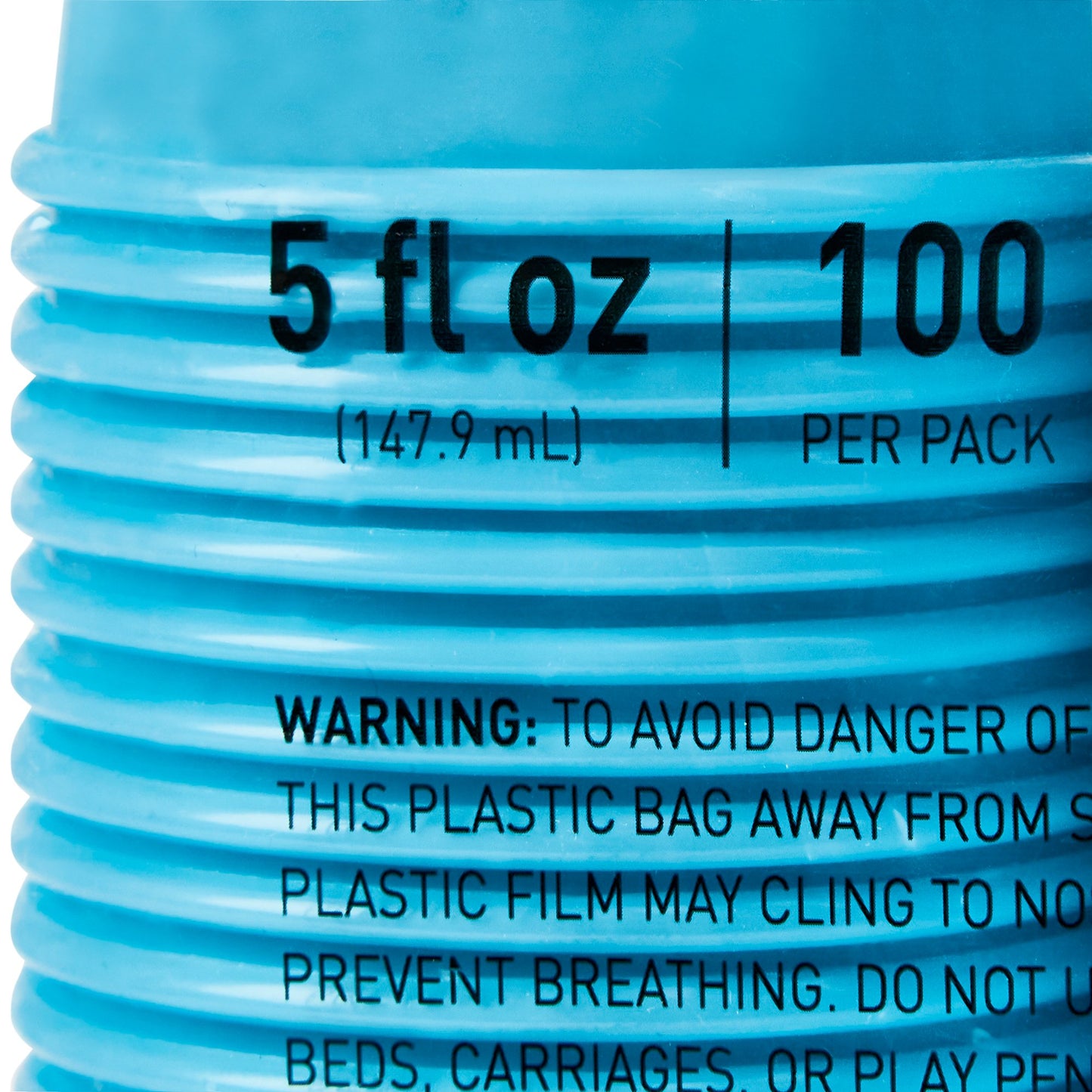 McKesson Drinking Cup 5 oz. Blue Polypropylene Disposable (1127768_SL)