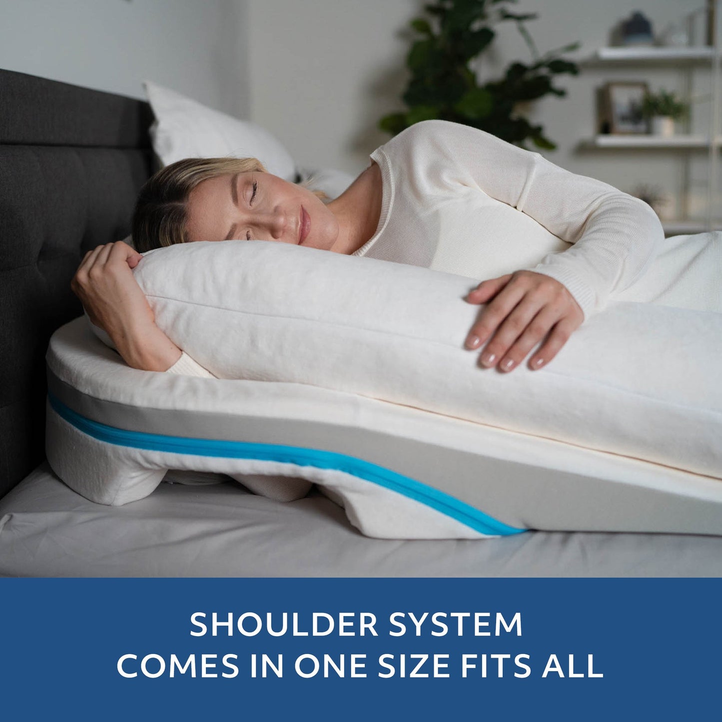 MedCline® Shoulder Positioner System 22 W X 50 L X 6 H Inch Foam / Gel Freestanding (1217715_EA)