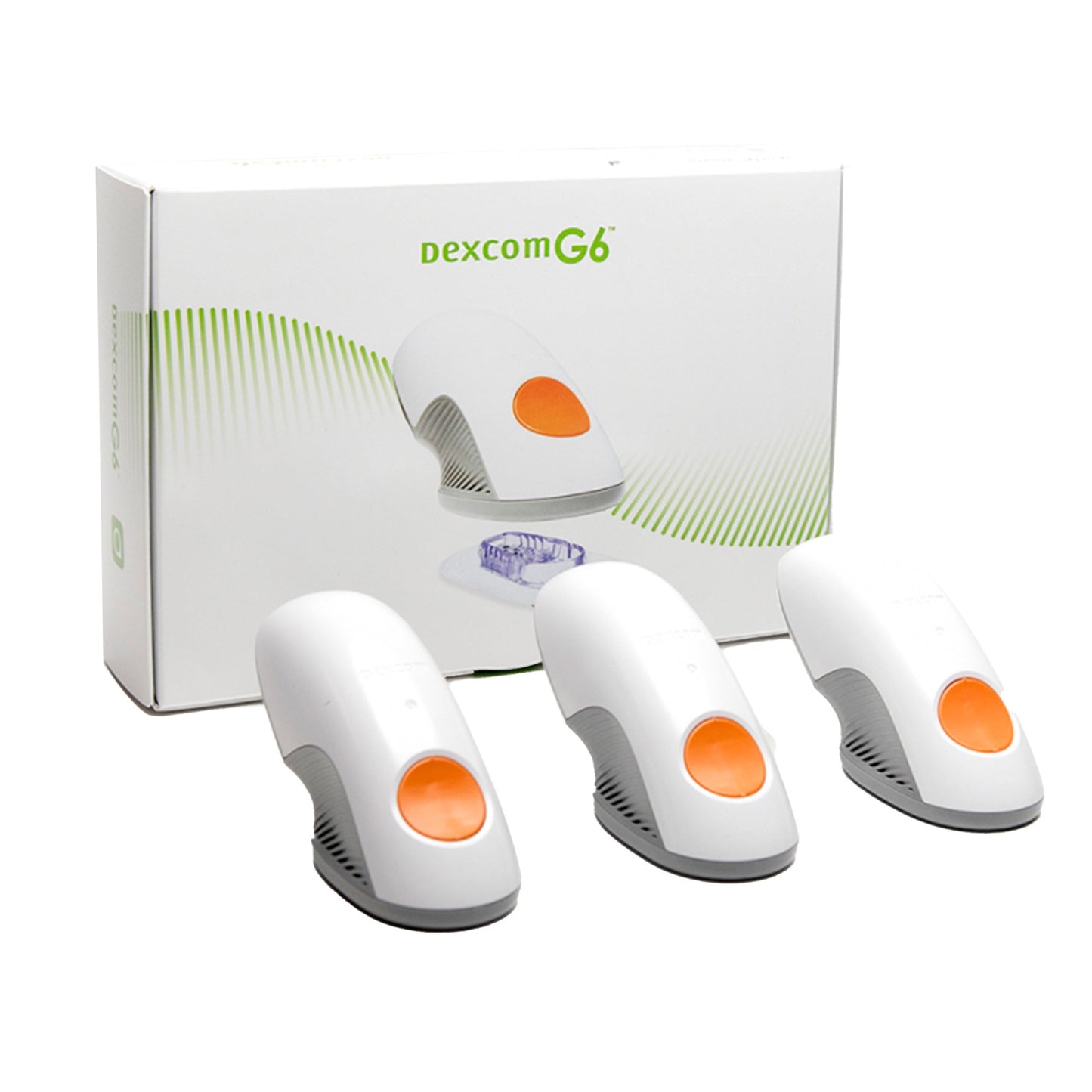 Dexcom® G6 Glucose Sensor For use with Blood Glucose Meter (1117303_PK)